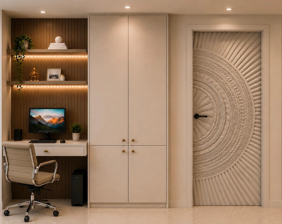 Contemporary residence interior view 4